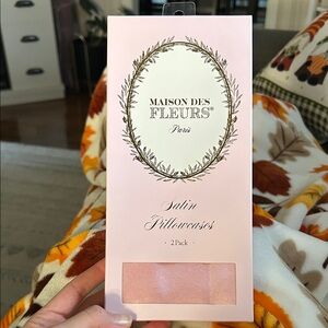 Pink Satin Pillowcases